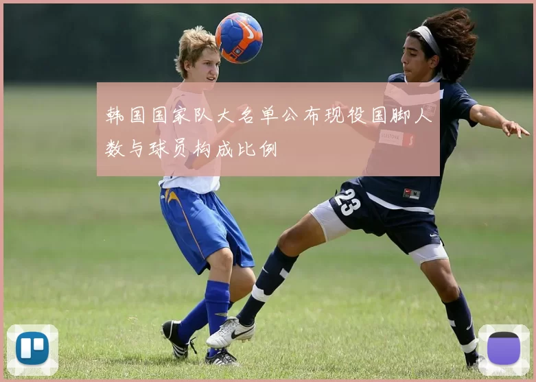 韩国国家队大名单公布现役国脚人数与球员构成比例